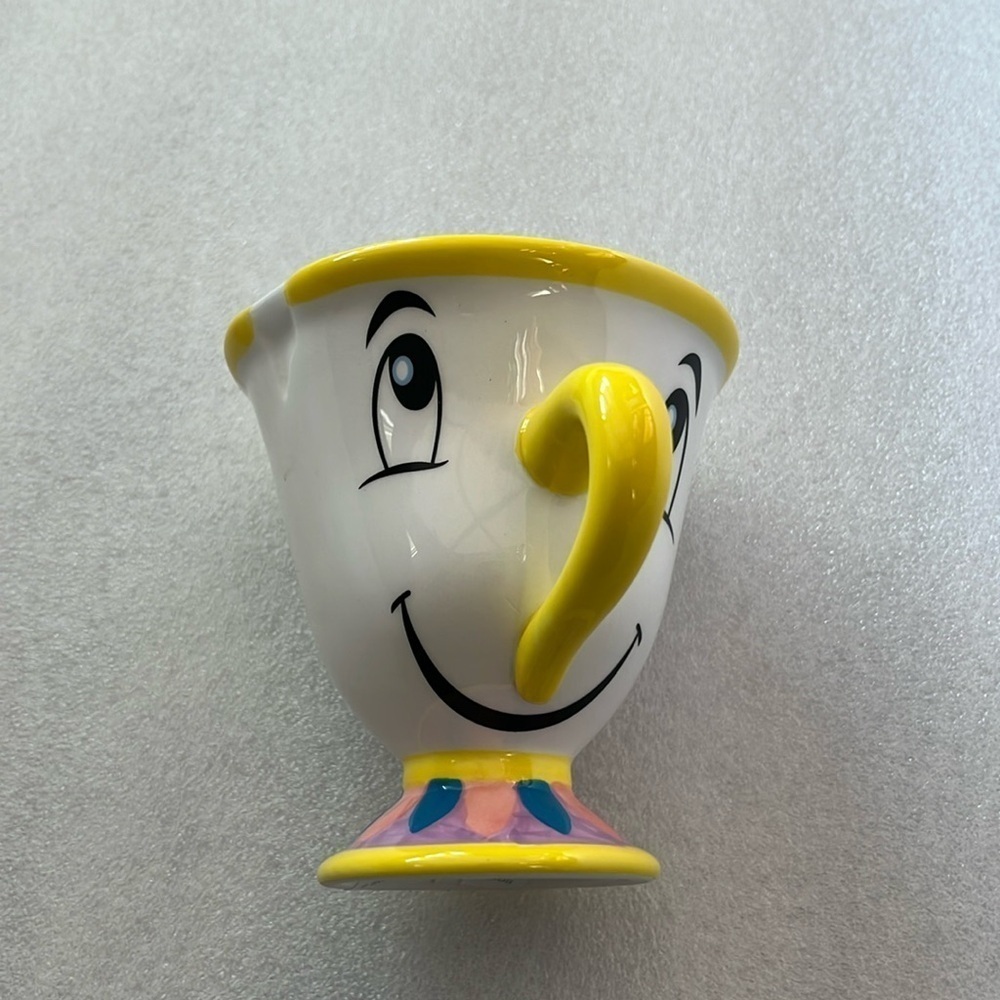 🆕 Disney’s Beauty and the Beast Ceramic Chip Mug - Picture 3 of 10